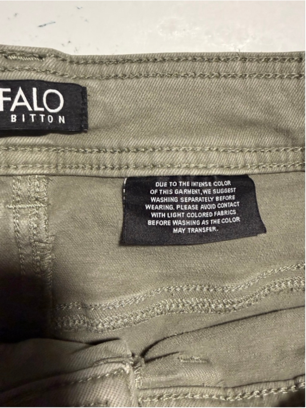 Women's Buffalo David Bitton Green High Rise Cropped Pants Size 14
200 - Picture 6 of 9